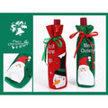 2-Pack: Christmas Decorations Red Wine Bag by DailySale