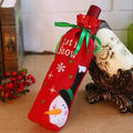 2-Pack: Christmas Decorations Red Wine Bag by DailySale