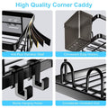 2-Pack: Corner Shower Caddy No Drilling Adhesive Shower Organizer by DailySale