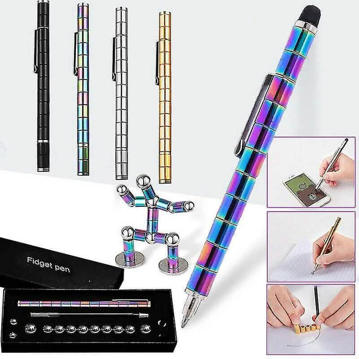 2-Pack: Decompression Magnet Metal Pen by DailySale