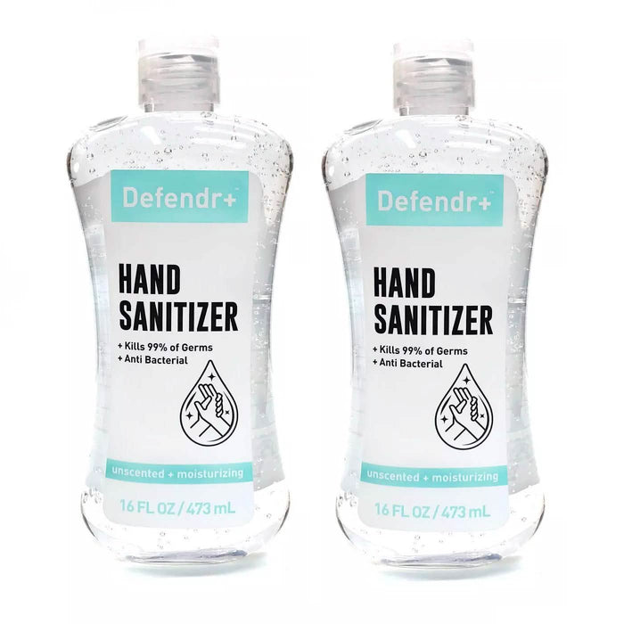 2-Pack: Defendr+ Anti-Bacterial Hand Sanitizer by DailySale