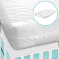 2-Pack: Deluxe Vinyl Zippered Crib Mattress Cover by DailySale