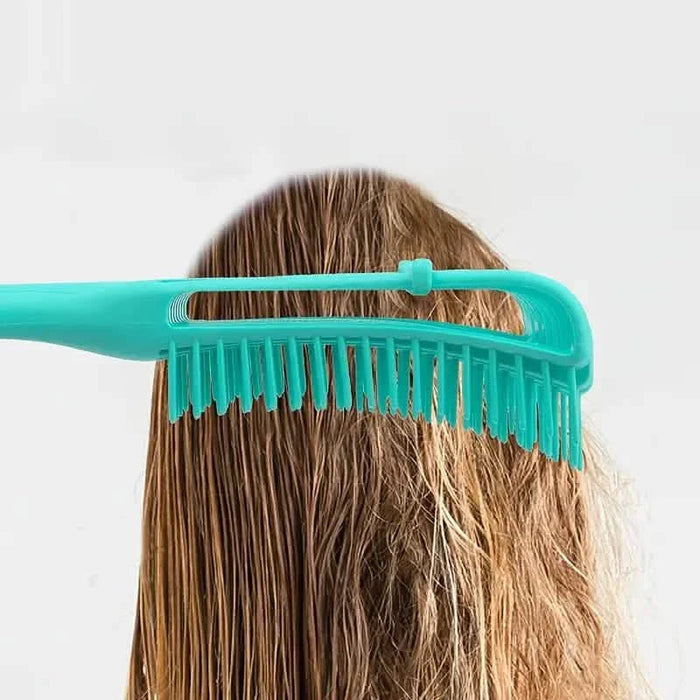 2-Pack: Detangler Brush for Curly Hair, Afro Textured 3a to 4c Kinky Wavy by DailySale