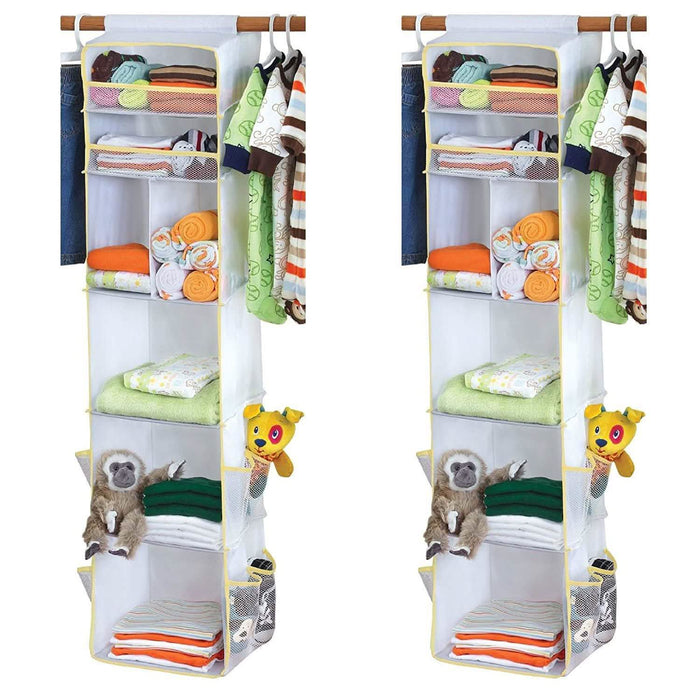 2-Pack: Dex Baby Closet Cubby Organizer by DailySale