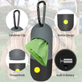 2-Pack: Dog Poop Bag Dispenser with Built-in LED Flashlight by DailySale