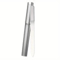 2-Pack: Double-Sided Etched Fingernail Glass Nail File with Case by DailySale