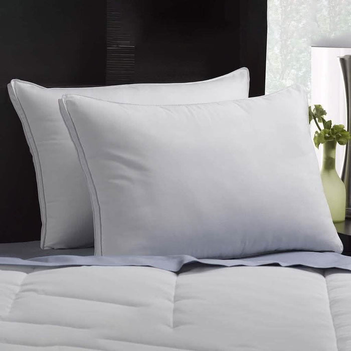 2-Pack: DownSupply Firm Gusseted Gel Fiber Pillows by DailySale