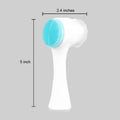 2-Pack: Dual Face Manual Facial Brush For Pore Cleansing And Exfoliating by DailySale
