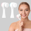 2-Pack: Dual Face Manual Facial Brush For Pore Cleansing And Exfoliating by DailySale