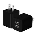 2-Pack: Dual Port USB Wall Charger by DailySale