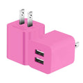2-Pack: Dual Port USB Wall Charger by DailySale