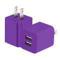 2-Pack: Dual Port USB Wall Charger by DailySale