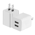 2-Pack: Dual Port USB Wall Charger by DailySale