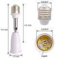 2-Pack: E26/E27 Lamp Holder Extender by DailySale