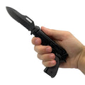 ElitEdge 4.75" Folding Pistol Knife with Holster by DailySale