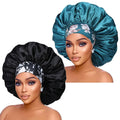2-Pack: Extra Large Satin Bonnets for Sleeping by DailySale