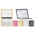 2-Pack: Faux Crocodile Leather Bling CDC Vaccination Card Immunization Record Protector Holder Passport by DailySale