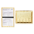 2-Pack: Faux Crocodile Leather Bling CDC Vaccination Card Immunization Record Protector Holder Passport by DailySale