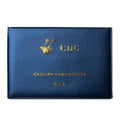 2-Pack: Faux Leather CDC Vaccination Card Immunization Record Protector Holder by DailySale