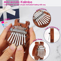 2-Pack: Finger Thumb Piano Mini Kalimba with 8 Keys by DailySale