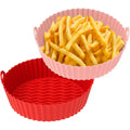 2-Pack: Foldable Silicone Air Fryer Liner by DailySale
