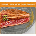 2-Pack: Foldable Silicone Air Fryer Liner by DailySale