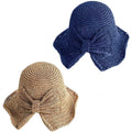 2-Pack: Foldable Wide Brim Floppy Straw Hat by DailySale