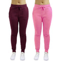 2-Pack: Galaxy By Harvic Women's Heavyweight Fleece-Lined Joggers by DailySale