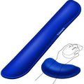 2-Pack: Gimars Upgrade Enlarge Gel Memory Foam Set Keyboard Wrist Rest Pad by DailySale
