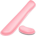 2-Pack: Gimars Upgrade Enlarge Gel Memory Foam Set Keyboard Wrist Rest Pad by DailySale