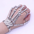 2-Pack: Gothic Bone Bracelet with Ring by DailySale
