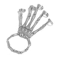 2-Pack: Gothic Bone Bracelet with Ring by DailySale