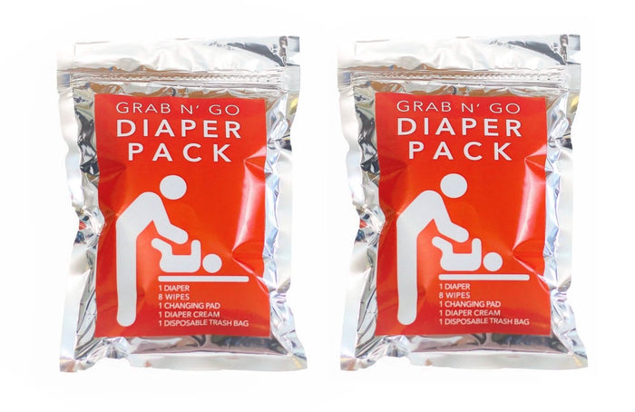 2-Pack: Grab N' Go Diaper Pack by DailySale