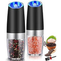 2-Pack: Gravity Electric Salt Pepper Grinder by DailySale