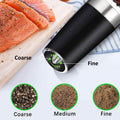 2-Pack: Gravity Electric Salt Pepper Grinder by DailySale