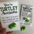 2-Pack: Green Tiny Turtle Good Luck Charm by DailySale