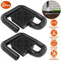 2-Pack: Gutter Downspout Extension Low Profile No Deep Digging Catch by DailySale