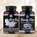 2 Pack: Hair Envy and Beauty Sleep Collagen Sleep Aid by DailySale