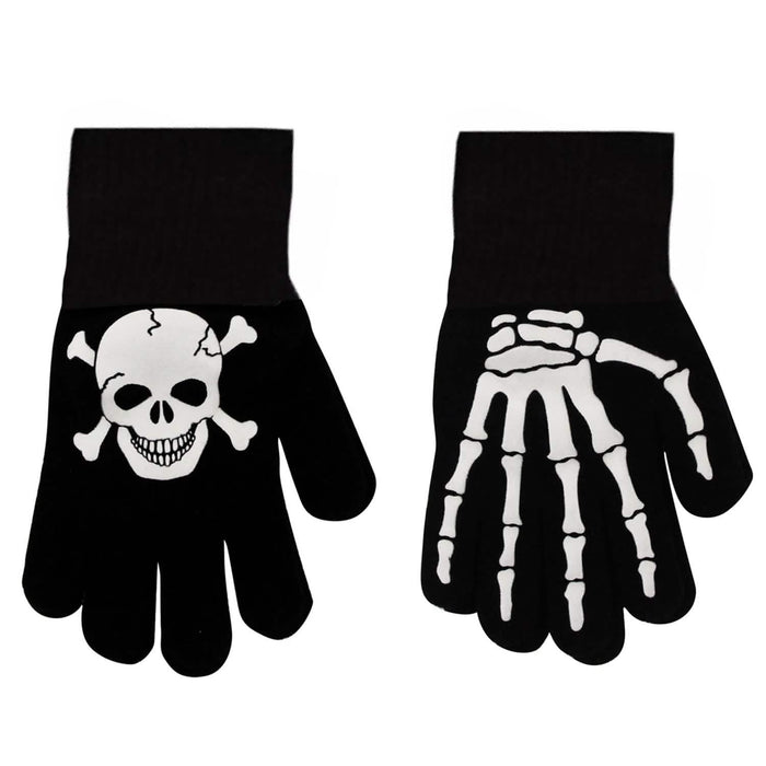 2-Pack: Halloween Special Glow In The Dark Gloves by DailySale