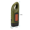 2-Pack: Hand Crank Solar Powered Flashlight by DailySale
