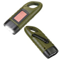 2-Pack: Hand Crank Solar Powered Flashlight by DailySale