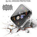 2-Pack: Hard PC Case with Tempered Glass Screen Protector by DailySale