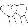 2-Pack: Heart-Shaped Plant Support Stake by DailySale