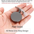 2-Pack: Heavy Duty Retractable Badge Holder Reel by DailySale