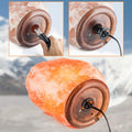 2-Pack: Hemingweigh Hand Carved Natural Crystal Himalayan Salt Lamp by DailySale