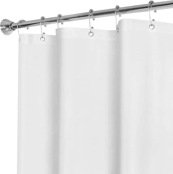 2-Pack: Hotel-Quality Heavy Shower Curtain Liner with Metal Grommets + Magnets by DailySale