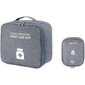 2-Pack: Household Medical Storage Bag with Outdoor Camping First Aid Kit Pill Case by DailySale