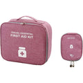 2-Pack: Household Medical Storage Bag with Outdoor Camping First Aid Kit Pill Case by DailySale