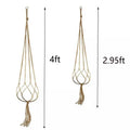 2-Pack: Indoor Outdoor Hanging Pot Rope Net Macrame Plant Hanger by DailySale