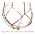 2-Pack: Indoor Outdoor Hanging Pot Rope Net Macrame Plant Hanger by DailySale